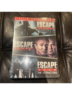 Escape Plan: 3-Film Collection (DVD) NEW